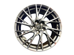 2015-2022 Lexus RC F Silver 19x9 20-Spoke Hand Polished BBS Forged Alloy Front Wheel (Used OEM)