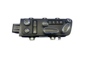 2005-2018 Bentley Flying Spur Black Power Seat Adjustment Control Switch Panel - Front (Used OEM)