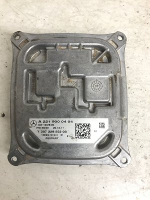 2010-2013 Mercedes-Benz S320 HID Headlamp Ballast Control Module - Front, Left (Driver) (Used OEM)