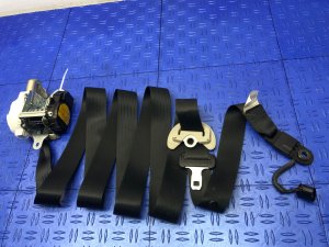 2012 Lexus LS600h Black Seat Belt Assembly without Pre-Crash System - Front (Used OEM)