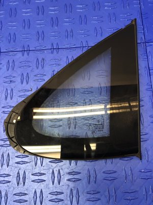 2017-2024 Porsche Panamera Quarter Glass Window without Molding - Rear, Right (Passenger) (Used OEM)