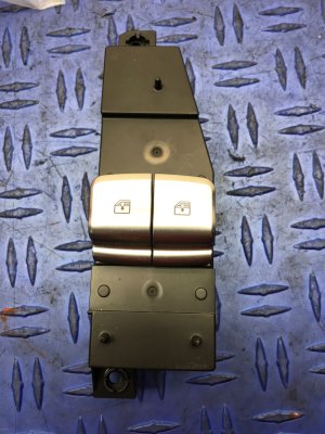 2017-2019 Genesis G90 Power Window and Sunshade Switch - Rear, Left (Driver) (Used OEM)