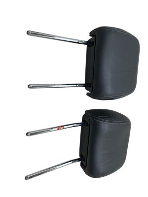 2018-2025 Audi SQ5 Black Seat Adjustable Nappa Leather Headrest - Front, Left (Driver) (Used OEM)