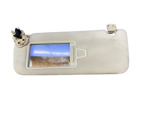 2021-2025 Genesis GV80 Beige Sun Visor Set - Front, Left (Driver) (Used OEM)