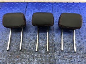 2017-2023 Mercedes-Benz E500 Black Seat Headrest Set of 3 - Rear, Right (Passenger) (Used OEM)