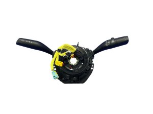 2017-2024 Chrysler Pacifica Black Wiper Turn Signal and Clock Spring Combination Switch Assembly - Front (Used OEM)
