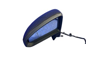 2017-2023 Audi R8 Black Power Heated Auto Dim Carbon Fiber Door/Side View Mirror - Front, Left (Driver) (Used OEM)