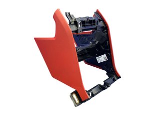 2020-2025 BMW M850i xDrive Red Center Console Rear Trim Cover Panel - Front (Used OEM)