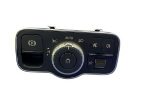 2021-2023 Mercedes-Benz GLA250 Black Headlight and Fog Lamp Control Switch - Front (Used OEM)