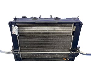 2012-2019 BMW 650i Radiator Cooling Fan Condenser Assembly - Front (Used OEM)
