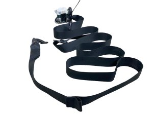 2021-2023 Ford F-150 Black Seat Belt Assembly - Rear, Left (Driver) (Used OEM)