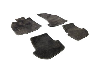 2005-2012 Porsche 911 Black Front and Rear Carpet Floor Mat Set (Used OEM)