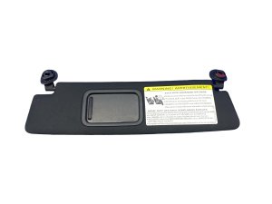 2008-2015 Audi R8 Black Sun Visor with Mirror - Front, Left (Driver) (Used OEM)