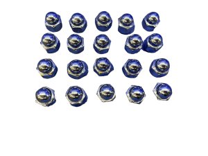 1990-2025 Subaru Legacy Silver Wheel Lug Nut Set of 20 (Used OEM)