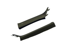 2021-2024 BMW M4 Black Interior A-Pillar Trim Cover Panel Set - Front (Used OEM)