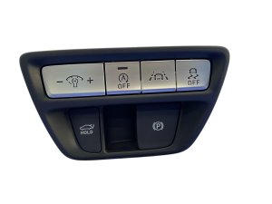 2021-2024 Genesis G80 Black Park Trunk Odometer Brightness Traction Control Switch Panel (Used OEM)