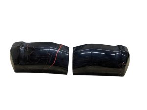 2021-2025 Ford F-150 Black Crew Cab Corner Molding Set - Rear (Used OEM)