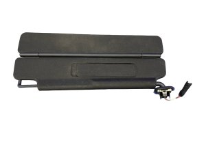 2023-2024 Fisker Ocean Black Sun Visor with LED Lighting - Front, Right (Passenger) (Used OEM)