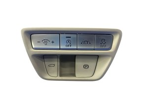 2021-2024 Genesis G80 Beige Parking Trunk and Traction Control Switch Panel - Front (Used OEM)