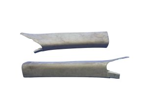 2010-2016 Porsche Panamera Beige A-Pillar Interior Trim Panel Set - Front (Used OEM)