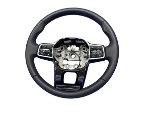 2022-2025 Kia Carnival Black Leather Steering Wheel - Front (Used OEM)
