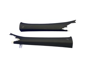 2019-2025 Lexus ES300h Black A-Pillar Trim Cover Panel Set - Front (Used OEM)