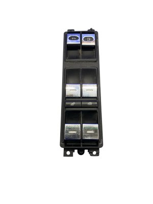 2004-2011 Bentley Continental Black Master Power Window and Door Lock Switch Panel - Front (Used OEM)