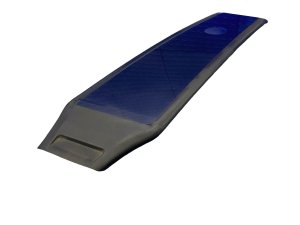  Tesla Model 3 Black Exterior B-Pillar Trim Cover Panel Moulding (Used OEM)