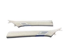 2024-2025 Hyundai Santa Fe Gray A-Pillar Trim Cover Panel Set with Bose Speaker (Used OEM)