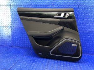 2017-2023 Porsche Panamera Black Door Interior Trim Panel - Rear, Left (Driver) (Used OEM)