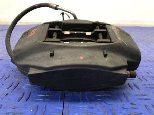 2017-2019 Genesis G90 Disc Brake Caliper Assembly with Bracket - Rear, Right (Passenger) (Used OEM)
