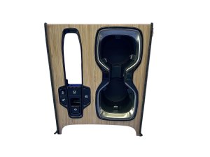 2023-2025 Lexus RX350h Center Console Cup Holder Trim Panel with Parking Brake Switch - Front (Used OEM)