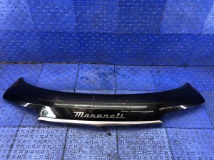 2023-2025 Maserati Grecale Black Trunk Spoiler Trim Panel Cover - Rear (Used OEM)
