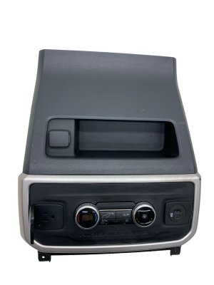 2022-2024 Ford Expedition Temperature Control Module with Console End Cap and USB Hub - Rear (Used OEM)