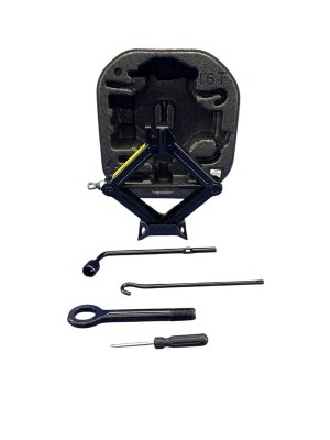 2016-2020 Kia Optima Emergency Scissor Jack Tool Kit with Foam Carrier (Used OEM)