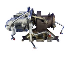 2019-2023 Mercedes-Benz C300 Turbocharger and Exhaust Manifold Assembly (Used OEM)