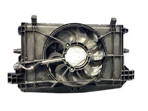  Tesla Model y Radiator Cooling Fan Core Pack Assembly with Shroud - Front (Used OEM)