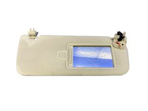 2021-2023 Genesis GV80 Beige Cloth Sun Visor - Front, Right (Passenger) (Used OEM)