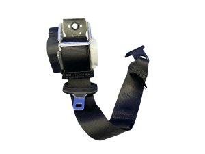 2017-2024 Mini Cooper Countryman Black Seat Belt Assembly - Rear, Right (Passenger) (Used OEM)