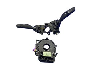 2020-2022 Genesis G90 Black Turn Signal Wiper Headlight Combination Switch with Clockspring - Front (Used OEM)
