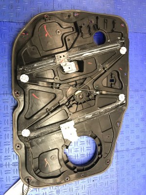 2017-2020 Genesis G80 Door Window Regulator Panel - Front, Right (Passenger) (Used OEM)
