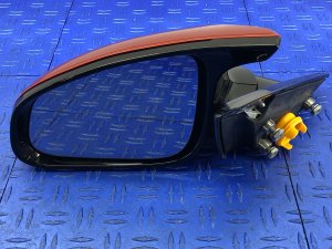 2015-2020 BMW M4 Orange Power Heated Blind Spot Power Fold Door/Side View Mirror with Camera - Left (Driver) (Used OEM)