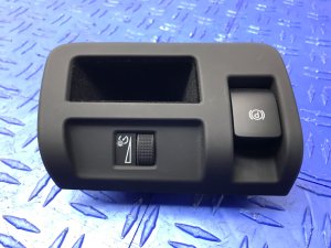 2014-2019 Cadillac CTS Parking Brake Switch with Coin Tray and Knee Bolster Trim - Front, Left (Driver) (Used OEM)