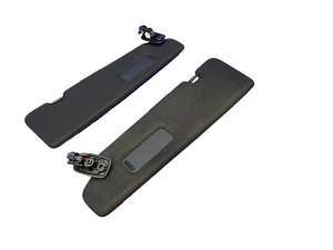 2020-2025 BMW M8 Black Convertible Sun Visor Set - Right (Passenger) (Used OEM)