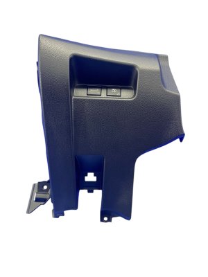 2025 Toyota Crown Signia Black Lower Dashboard Trim Panel with Trunk and Gas Lid Switches - Front (Used OEM)