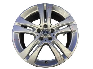 2017-2020 Mercedes-Benz S500 Silver 18x8 10-Spoke Silver Alloy Wheel (Used OEM)