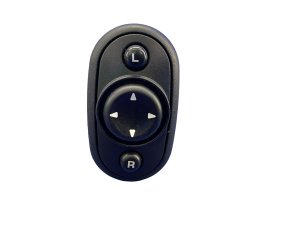 2003-2006 Dodge Viper Black Power Mirror and Window Control Switch Panel - Front (Used OEM)
