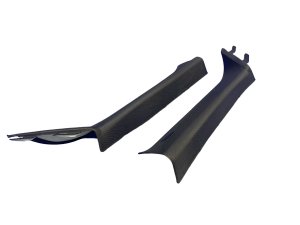 2021-2024 BMW M4 Black Interior A-Pillar Trim Cover Panel Set - Front (Used OEM)