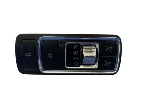 2020-2024 Lincoln Aviator Black Headlight and Fog Light Control Switch - Front (Used OEM)