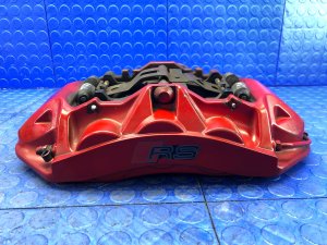 2013-2018 Audi RS6 Red Brembo Disc Brake Caliper - Front, Left (Driver) (Used OEM)